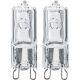 Paulmann 800.33 Halogen patice G9 2x52W čirá 230V 80033 žárovka sada 2 kusy